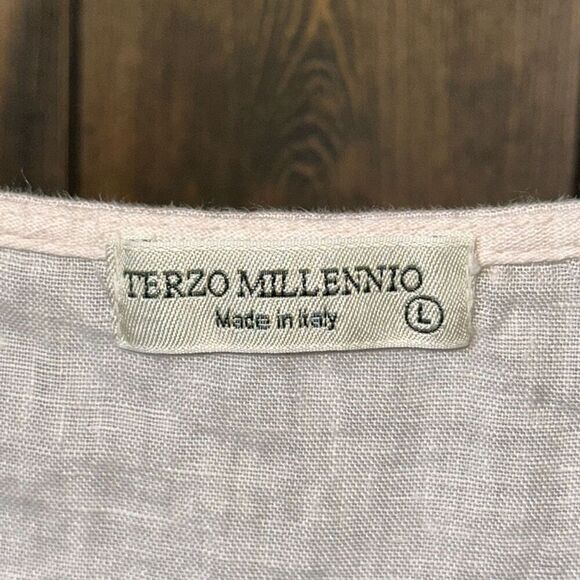 Terzo Millennio 100% Linen Top Decorative Fringe - Picture 5 of 6